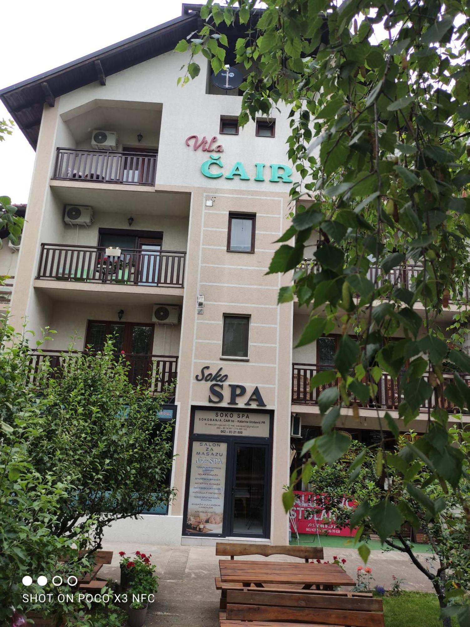 Vila Cair Doplata Za Bazen Aparthotel Soko Banja Exterior photo